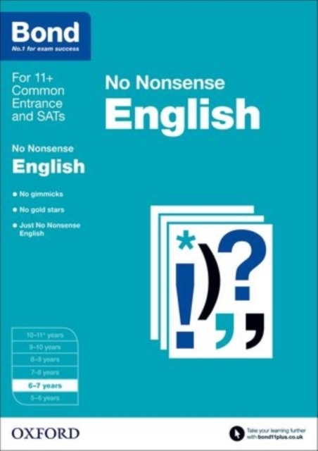 Bond: English: No Nonsense : 6-7 years, Paperback / softback Book