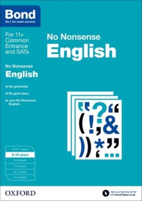 Bond: English: No Nonsense : 9-10 years, Paperback / softback Book