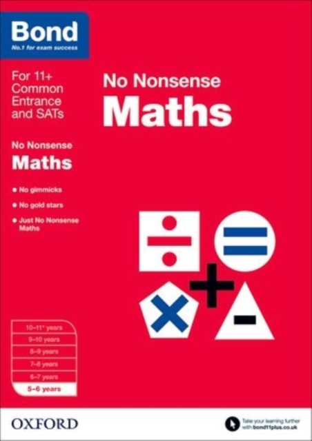 Bond: Maths: No Nonsense : 5-6 years, Paperback / softback Book