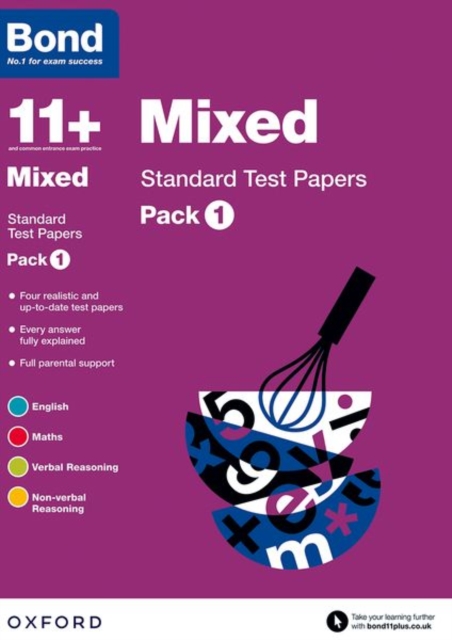 Bond 11+: Mixed: Standard Test Papers : Pack 1, Paperback / softback Book