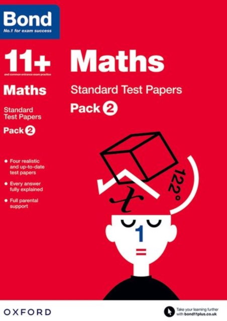 Bond 11+: Maths: Standard Test Papers: For 11+ GL assessment and Entrance Exams : Pack 2, Paperback / softback Book