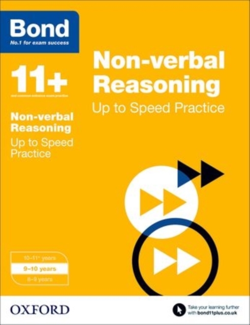 Bond 11+: Non-verbal Reasoning: Up to Speed Papers : 9-10 years, Paperback / softback Book