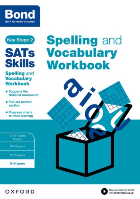 Bond SATs Skills Spelling and Vocabulary Workbook : 8-9 years, Paperback / softback Book