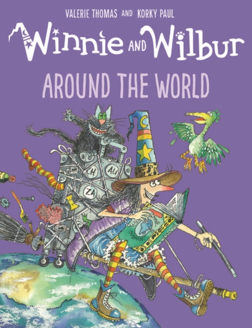 Winnie and Wilbur: Around the World, Hardback Book
