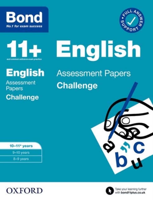 Bond 11+: Bond 11+ English Challenge Assessment Papers 10-11 years: Ready for the 2024 exam, Paperback / softback Book
