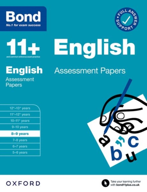 Bond 11+: Bond 11+ English Assessment Papers 8-9 years, Paperback / softback Book