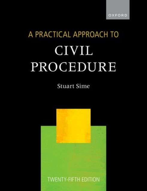 A Practical Approach to Civil Procedure, Paperback / softback Book