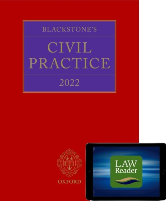 Blackstone's Civil Practice 2022 Digital Pack, Mixed media product Book
