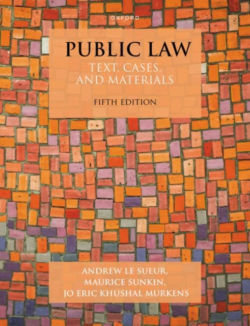 Public Law : Text, Cases, and Materials, Paperback / softback Book