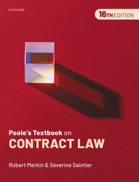 Poole's Textbook on Contract Law, Paperback / softback Book