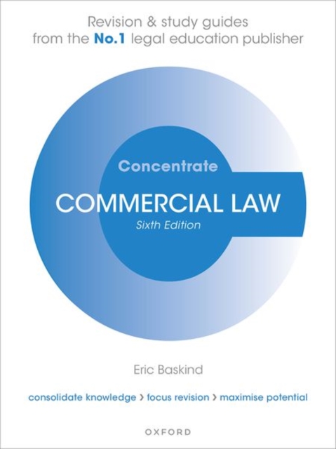 Commercial Law Concentrate : Law Revision and Study Guide, Paperback / softback Book