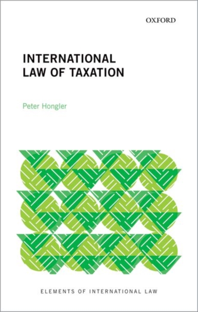 International Law of Taxation, Hardback Book