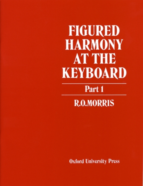 Figured Harmony at the Keyboard Part 1, Sheet music Book