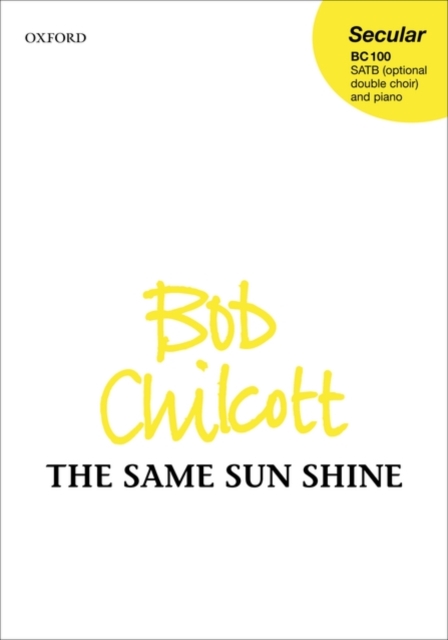 The Same Sun Shine, Sheet music Book