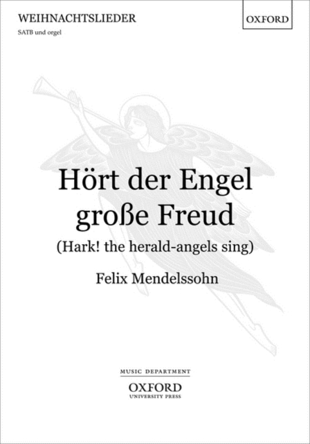 Hort der Engel grosse Freud (Hark! the herald-angels sing), Sheet music Book