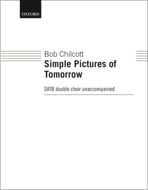 Simple Pictures of Tomorrow, Sheet music Book