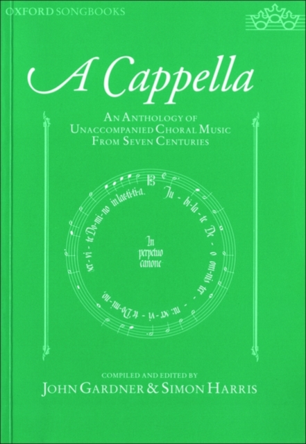 A cappella, Sheet music Book