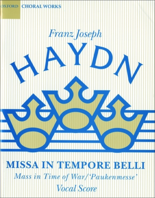 Missa in Tempore Belli (Mass in Time of War/Paukenmesse), Sheet music Book