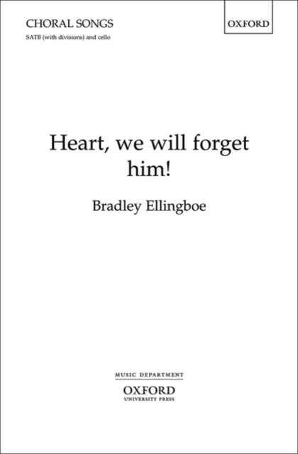 Heart, we will forget him!, Sheet music Book
