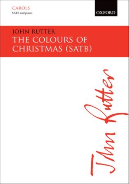 The Colours of Christmas, Sheet music Book