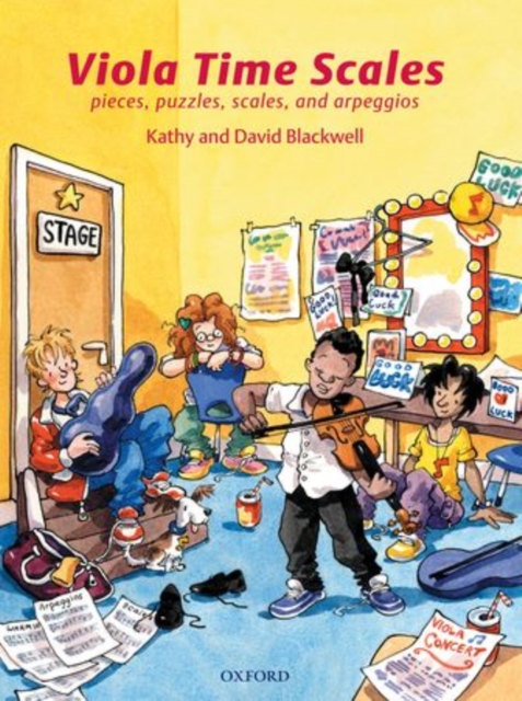 Viola Time Scales : Pieces, puzzles, scales, and arpeggios, Sheet music Book