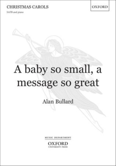 A baby so small, a message so great, Sheet music Book