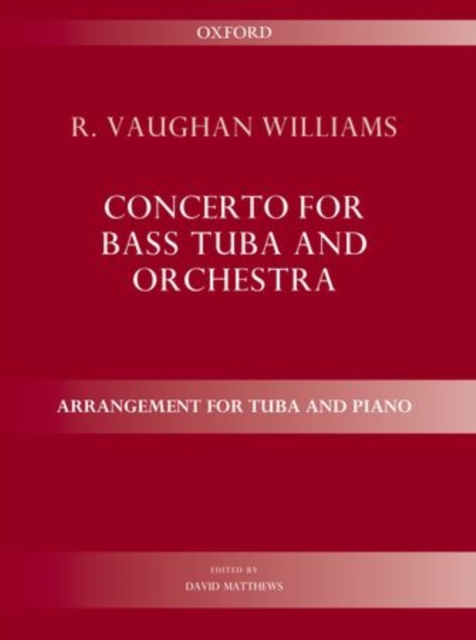 Concerto for bass tuba and orchestra, Sheet music Book