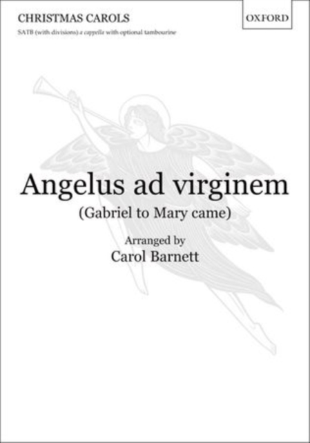 Angelus ad virginem (Gabriel to Mary came), Sheet music Book