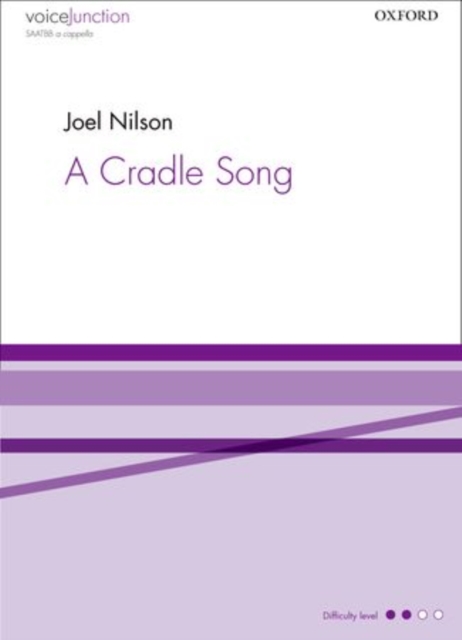 A Cradle Song, Sheet music Book