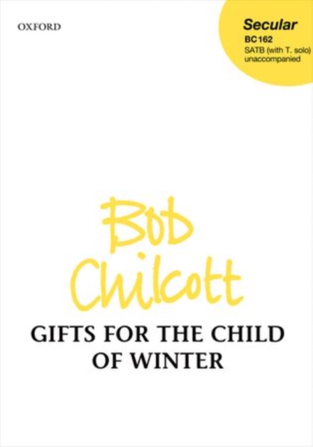 Gifts for the Child of Winter, Sheet music Book