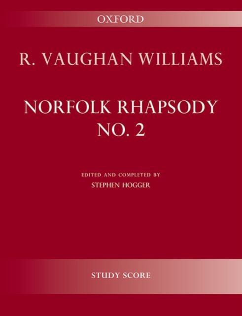 Norfolk Rhapsody No. 2, Sheet music Book