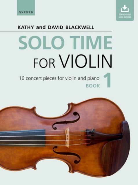 Solo Time for Violin Book 1 : 16 concert pieces for violin and piano, Sheet music Book
