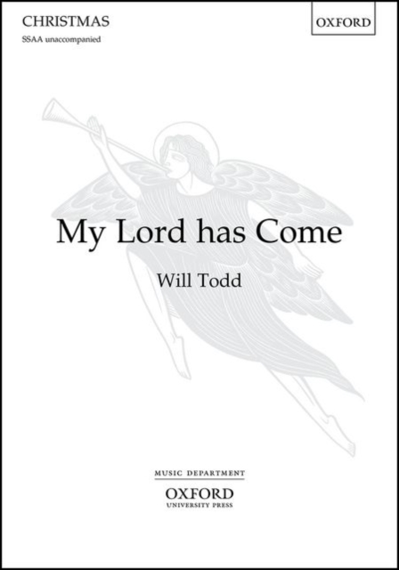 My Lord has Come, Sheet music Book