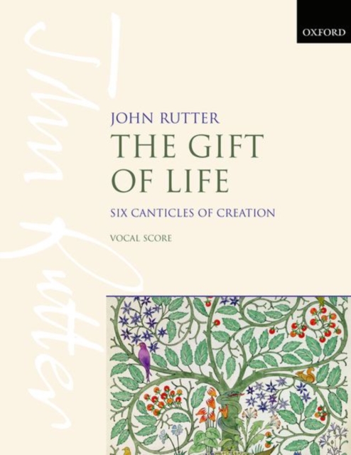 The Gift of Life : Six Canticles of Creation, Sheet music Book