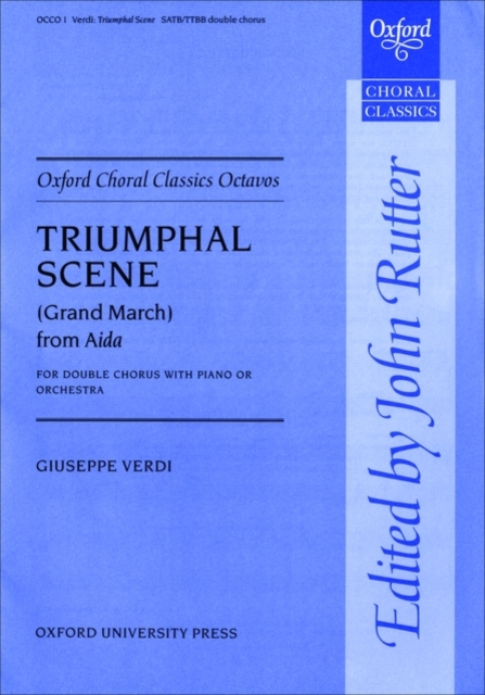 Triumphal Scene (Grand March) from Aida, Sheet music Book