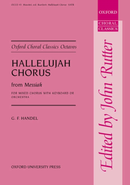 Hallelujah Chorus from Messiah, Sheet music Book