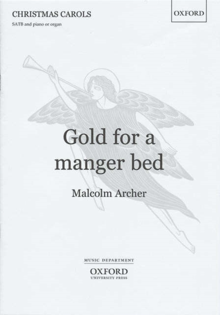 Gold for a manger bed, Sheet music Book