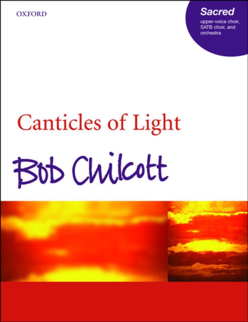 Canticles of Light, Sheet music Book