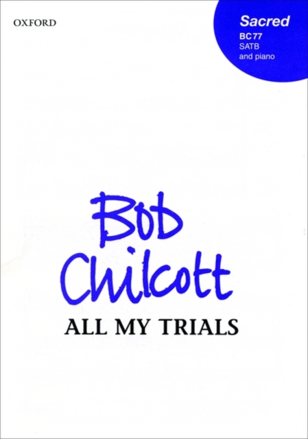 All my trials, Sheet music Book