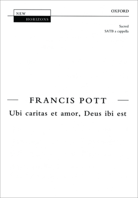Ubi caritas et amor, Deus ibi est, Sheet music Book