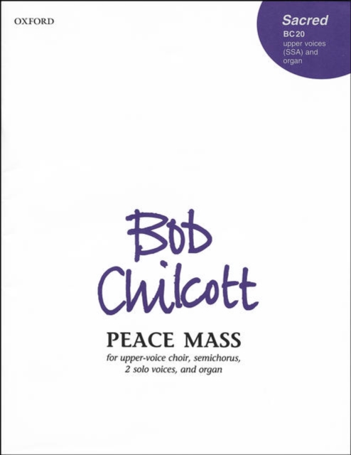 Peace Mass, Sheet music Book