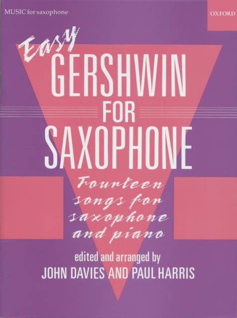 Easy Gershwin for Saxophone, Sheet music Book