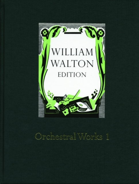 Orchestral Works 1 : William Walton Edition vol. 15, Sheet music Book