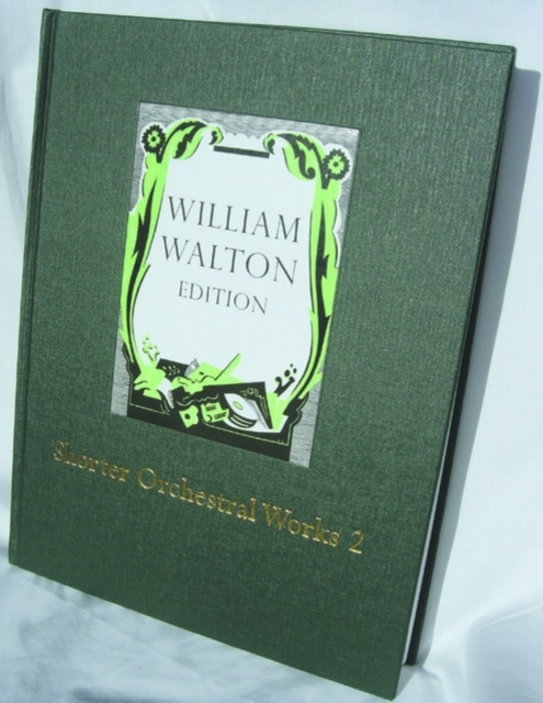 Shorter Orchestral Works Volume 2 : William Walton Edition vol. 18, Sheet music Book