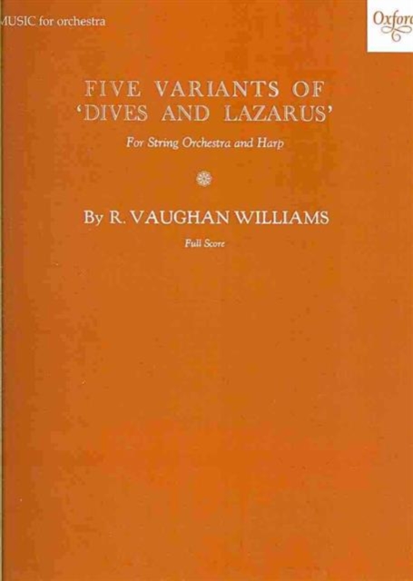 Five Variants on 'Dives and Lazarus', Sheet music Book