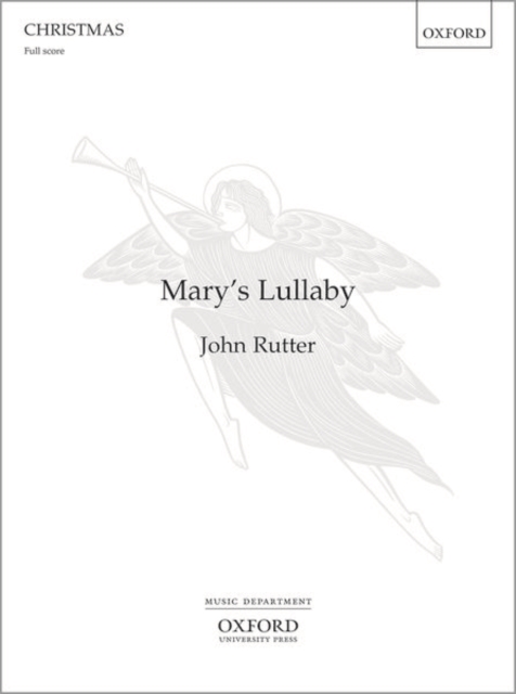 Mary's Lullaby, Sheet music Book