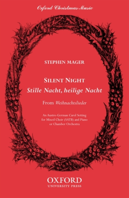 Silent night (Stille Nacht, heilige Nacht), Sheet music Book