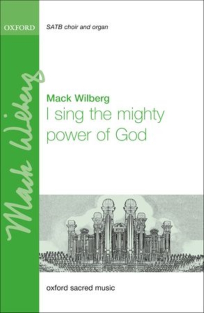 I sing the mighty power of God, Sheet music Book