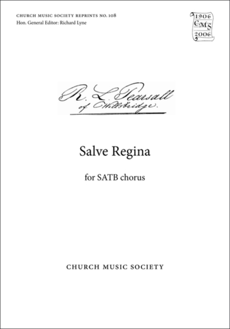 Salve Regina, Sheet music Book