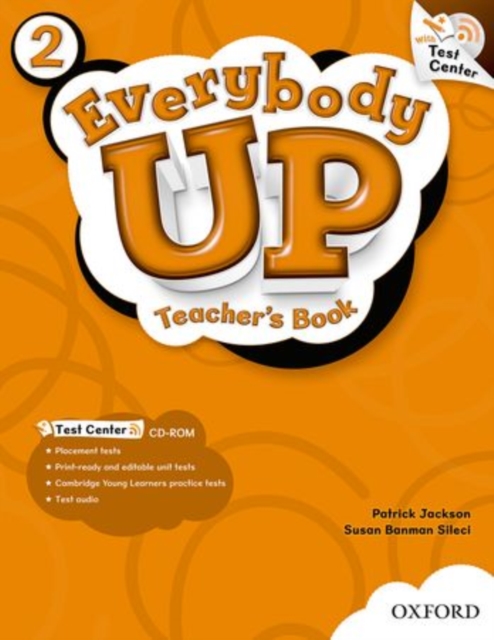 Everybody Up: 2: Teacher's Book with Test Center CD-ROM, Mixed media product Book